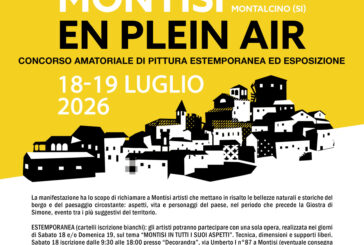 Montisi En Plein Air: artisti in un concorso di pittura estemporanea
