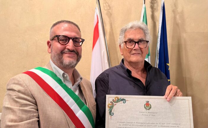 A Enrico de Bellegarde de Saint Lary la Cittadinanza Onoraria di Monteriggioni