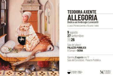 “Allegoria”: Teodora Axente torna a Siena nel segno di Ambrogio Lorenzetti