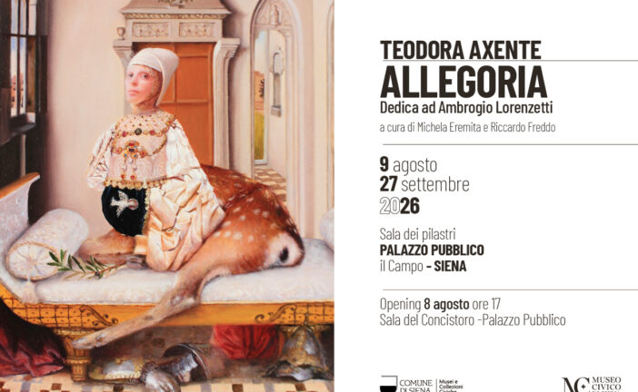 “Allegoria”: Teodora Axente torna a Siena nel segno di Ambrogio Lorenzetti
