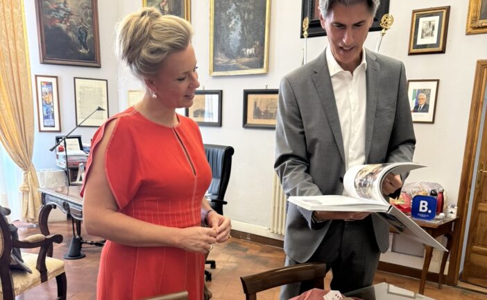 Montepulciano accoglie la ministra per la Cultura del Norreno-Vestfalia