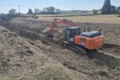 Oltre 230 camion per restituire spazio all’acqua