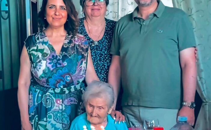 Auguri ad Erina Barellini per i suoi 103 anni