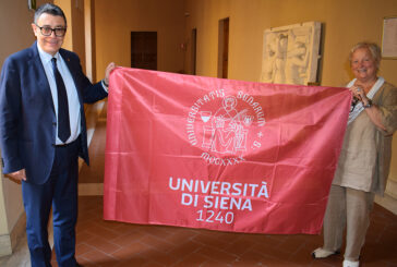 L’Università di Siena ha la prima bandiera della sua storia
