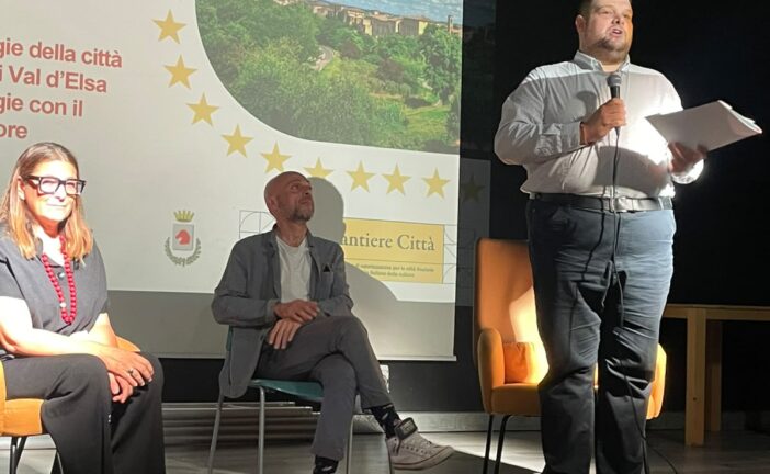 “Cantiere Città”, tappa a Colle: progetti con associazioni e Ministero della Cultura
