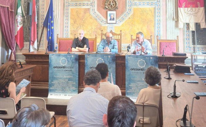 Orizzonti Festival “Sentire sentire” in programma a Chiusi dal 29 luglio al 2 agosto