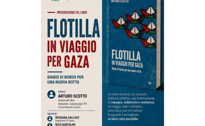 Arturo Scotto presenta il libro “Flottilla: in viaggio per Gaza”