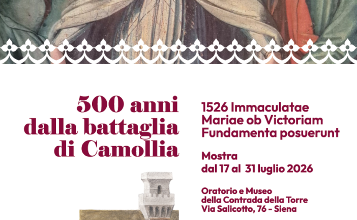 La Torre inaugura “1526 Immaculatae Mariae ob Victoriam – Fundamenta posuerunt”