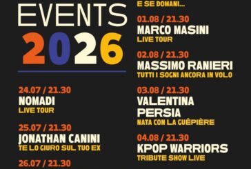 Con i Nomadi partono i grandi spettacoli di Vivi Fortezza 2026
