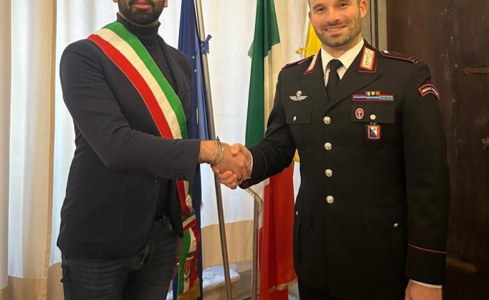 Sicurezza sul territorio: il ringraziamento del Sindaco Bartoli ai Carabinieri