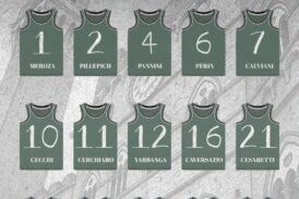 La Mens Sana ufficializza i numeri di maglia