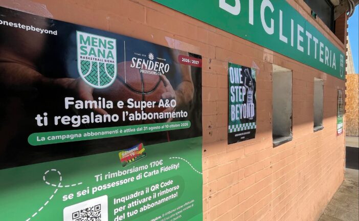Mens Sana: via alla campagna abbonamenti
