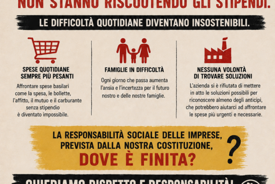 Calzaturificio Farida: volantinaggio FILCTEM al mercato di Chiusi Scalo