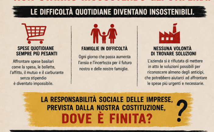 Calzaturificio Farida: volantinaggio FILCTEM al mercato di Chiusi Scalo