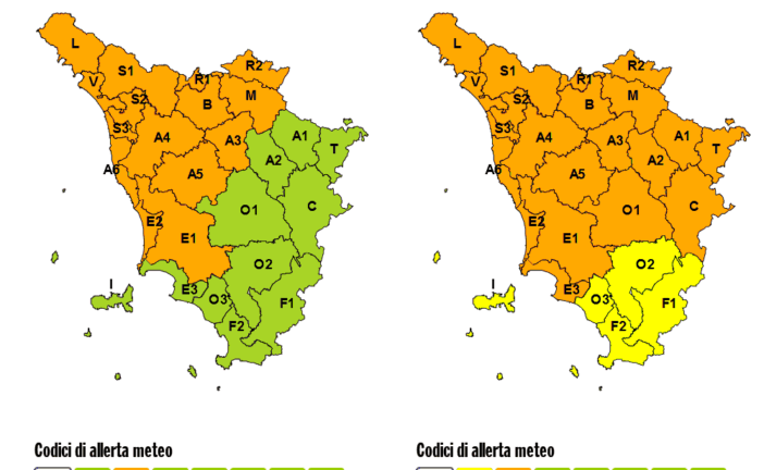 Maltempo: previsti forti temporali, grandine e vento