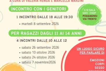 Emozioni, ormoni ed altre catastrofi 2.0: il percorso su affettività, corpo e consenso