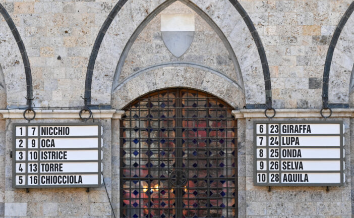 Palio: l’assegnazione dei cavalli