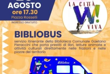Per “W la Città Viva” arriva il Bibliobus con libri e letture animate