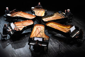 In Sant’Agostino il Chigiana Keyboard Ensemble in concerto con sei pianoforti