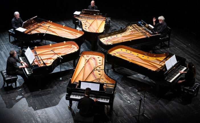 In Sant’Agostino il Chigiana Keyboard Ensemble in concerto con sei pianoforti