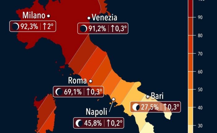 Appuntamenti con gli Astrofili per le stelle cadenti e l’eclisse di sole