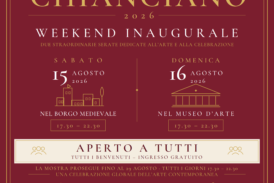 Chianciano Biennale 2026: 15 e 16 agosto mostre aperte nel centro storico