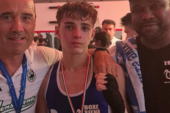 Boxe Siena Mens Sana: Brando Barbagli campione regionale U15