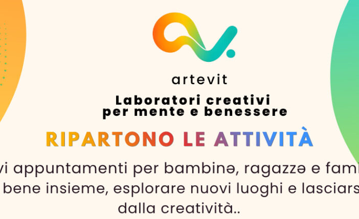 ArteVit: a ottobre nuovi appuntamenti dedicati a bambini, ragazzi e famiglie