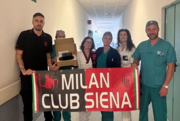 Il Milan Club Siena dona 16 cercapersona all’ospedale di Nottola