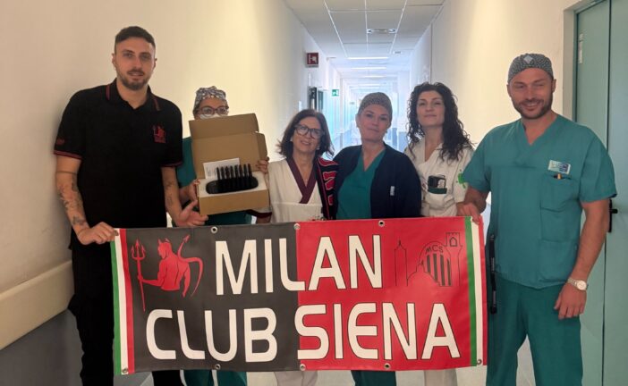 Il Milan Club Siena dona 16 cercapersona all’ospedale di Nottola