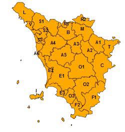 10 settembre: codice arancione per temporali forti