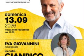 San Casciano dei Bagni, Gianrico Carofiglio chiuderà la decima edizione de La Terrazza