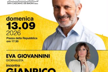 San Casciano dei Bagni, Gianrico Carofiglio chiuderà la decima edizione de La Terrazza