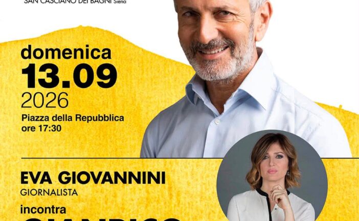San Casciano dei Bagni, Gianrico Carofiglio chiuderà la decima edizione de La Terrazza