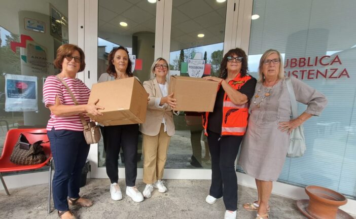 PA: 42 scatole di materiali scolastici consegnate ai Comprensivi di Poggibonsi