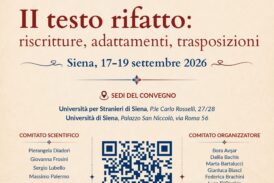 A Siena il XVII Convegno Nazionale dell’Associazione della Lingua Italiana