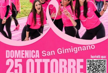 San Gimignano si colora di rosa: debutta la Pink Parade