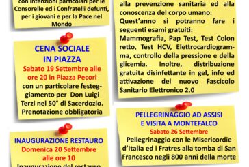 Misericordia di San Gimignano: un ricco programma per la Festa padronale