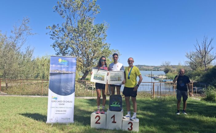 Fadda fa poker al Giro del Lago di Chiusi