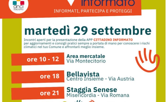 Protezione civile, a Poggibonsi la seconda giornata informativa