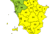 Piogge e temporali: il 18 codice giallo esteso anche alle zone meridionali