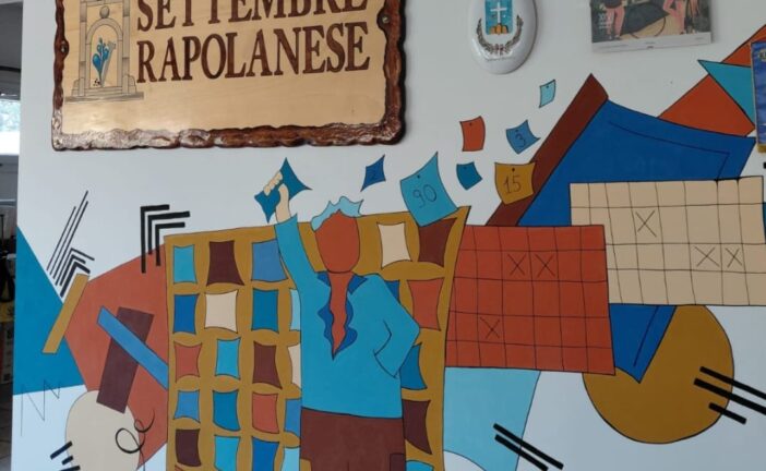 Rapolano Terme: arte e tradizione in un murale che racconta il Settembre Rapolanese