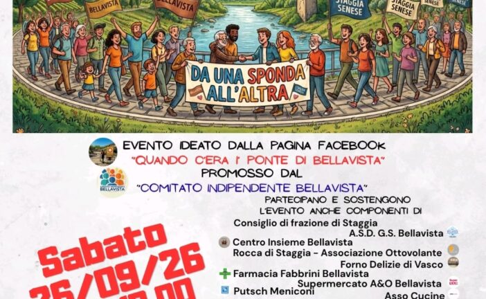 Cinque anni senza: flashmob per il ponte di Bellavista