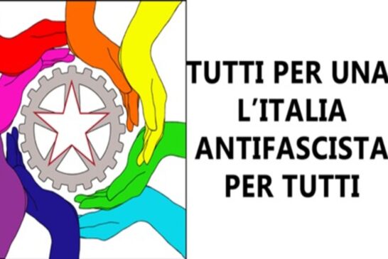 Nasce il movimento “Tutti per una, l’Italia antifascista per tutti”