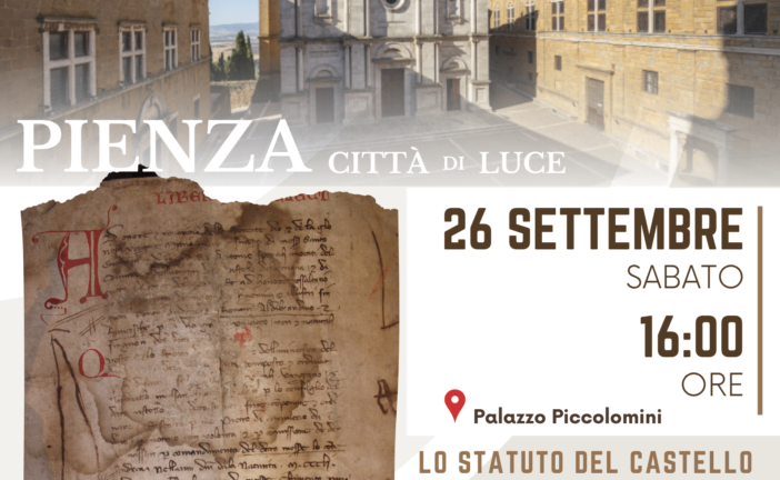 A Pienza le parole del Medioevo raccontano la vita della Triana
