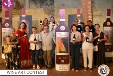 Le opere del “Wine art contest” del Divinboccaccio esposte a “Boccaccesca”