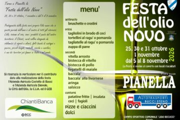 Pianella, la Festa dell’Olio Novo prosegue tra cene, incontri e visite