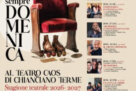 È sempre domenica al Teatro Caos: al via la nuova stagione teatrale di Chianciano