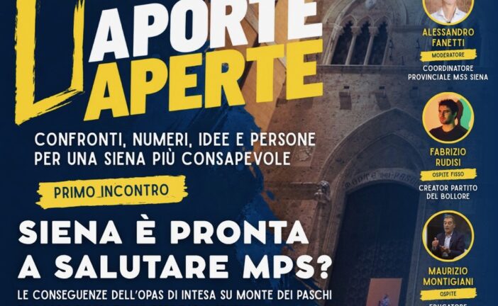 “A Porte aperte”: nuovo ciclo di incontri pubblici del M5S