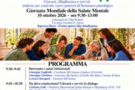 Giornata mondiale della Salute mentale, le iniziative dell’Asl Toscana sud est a Siena
